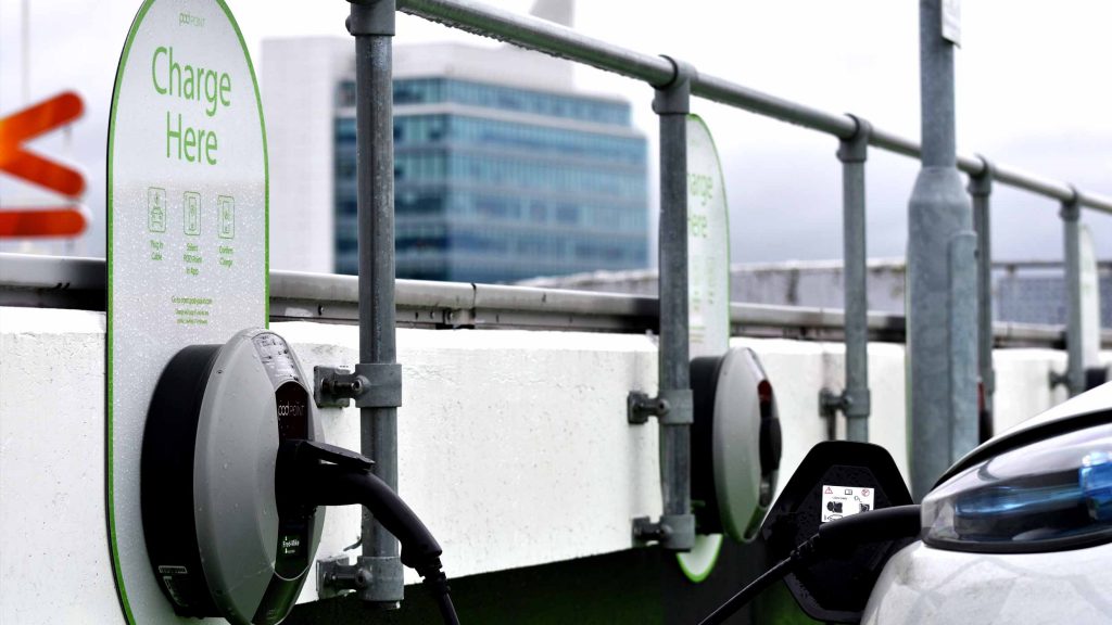 Charge Station in Car Park
