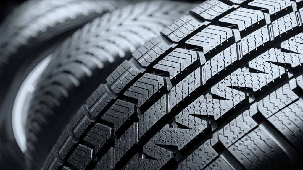 Close up photo of car tyres