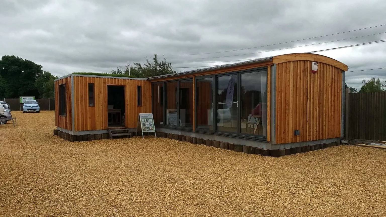 Drive Green Eco Build Cabin