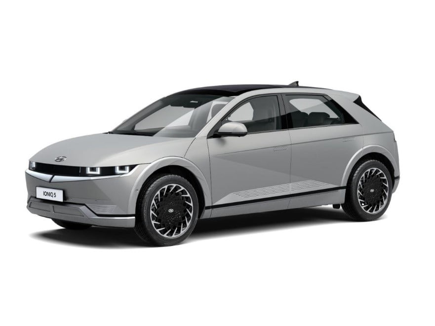 silver ioniq 5 hyundai