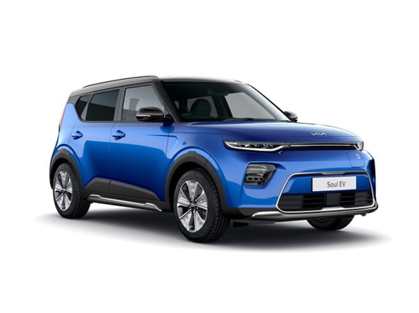 kia soul ev 64kWh blue first edition
