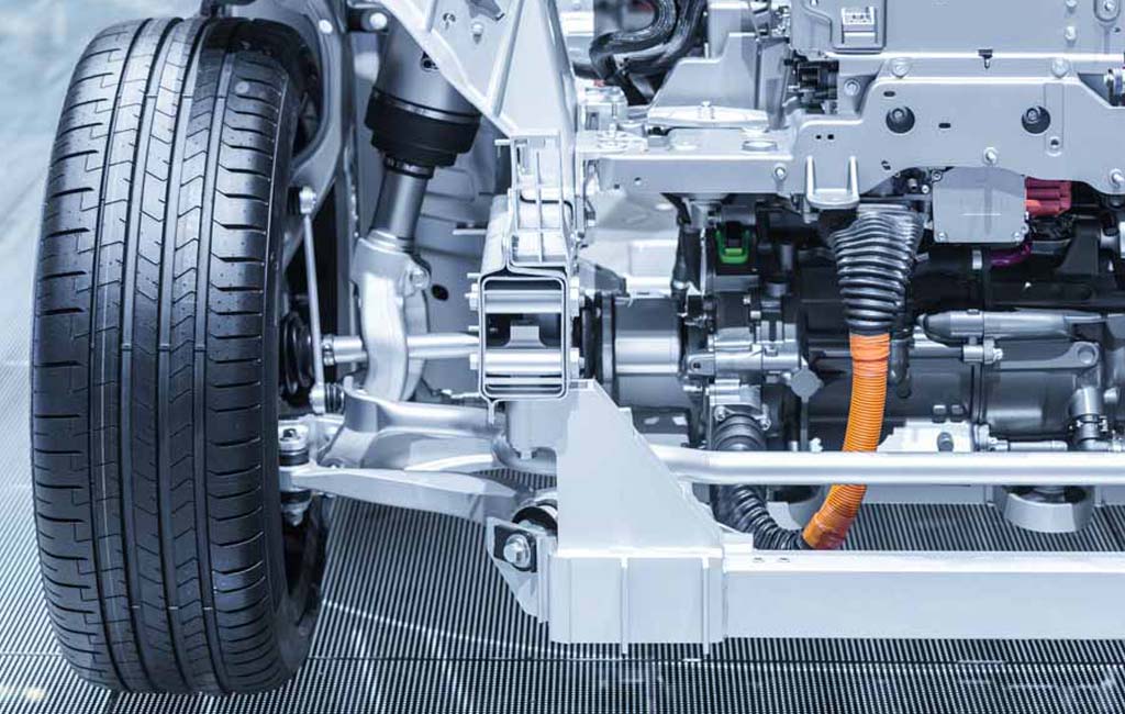 inner workings of an electric car