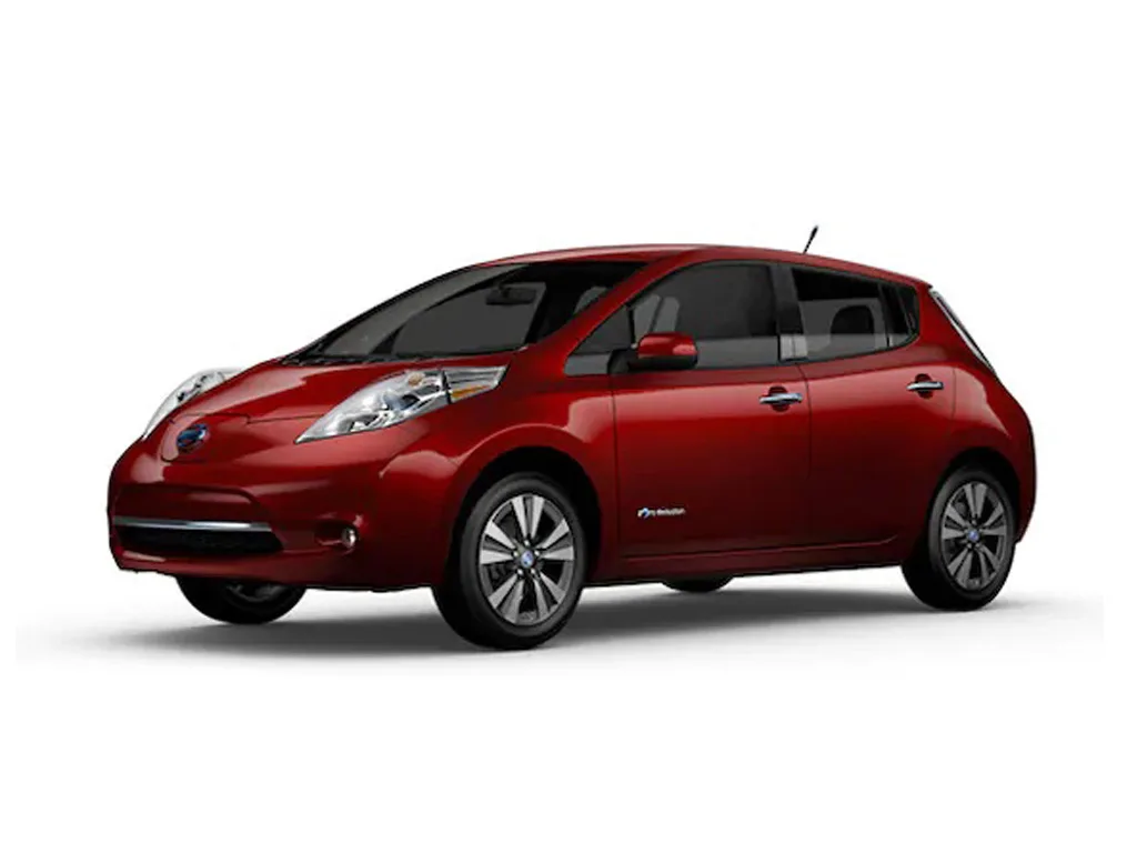 red 30kWh Nissan Leaf
