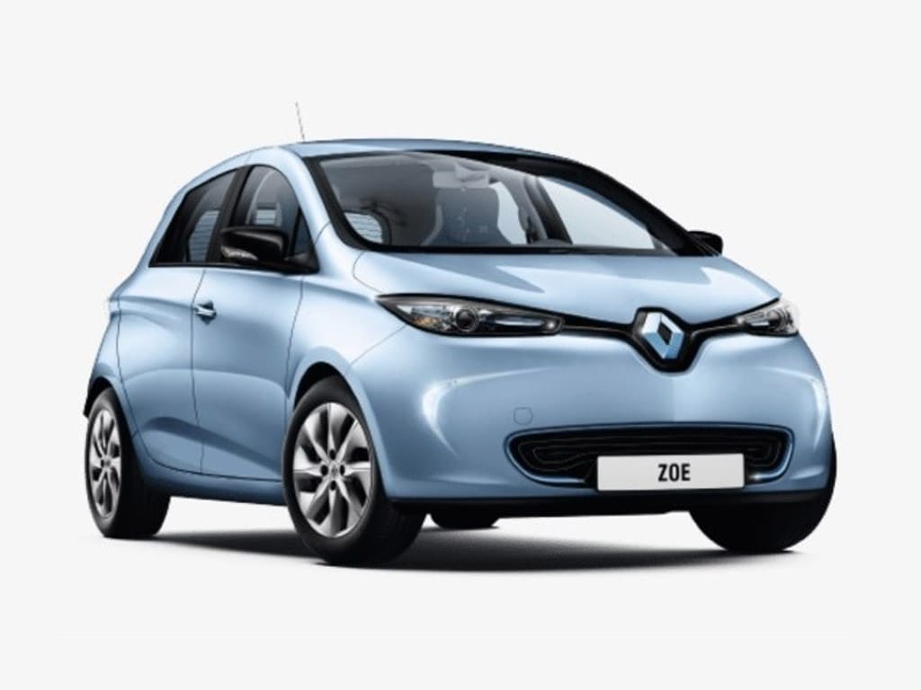 22kWh Renault Zoe blue