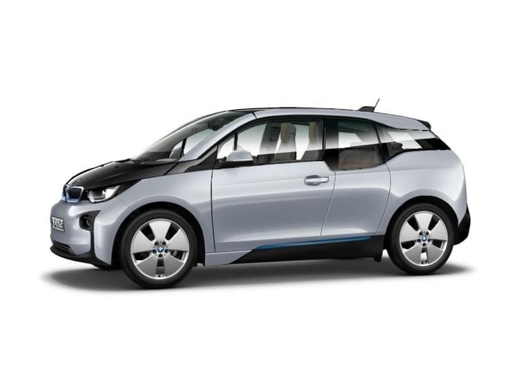 silver bmw i3