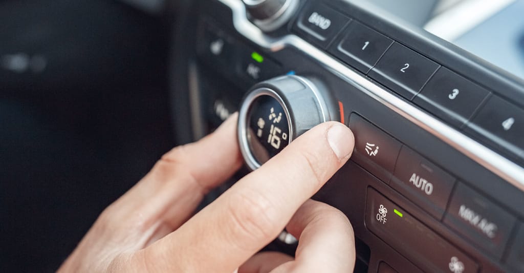 BMW i3 heating controls