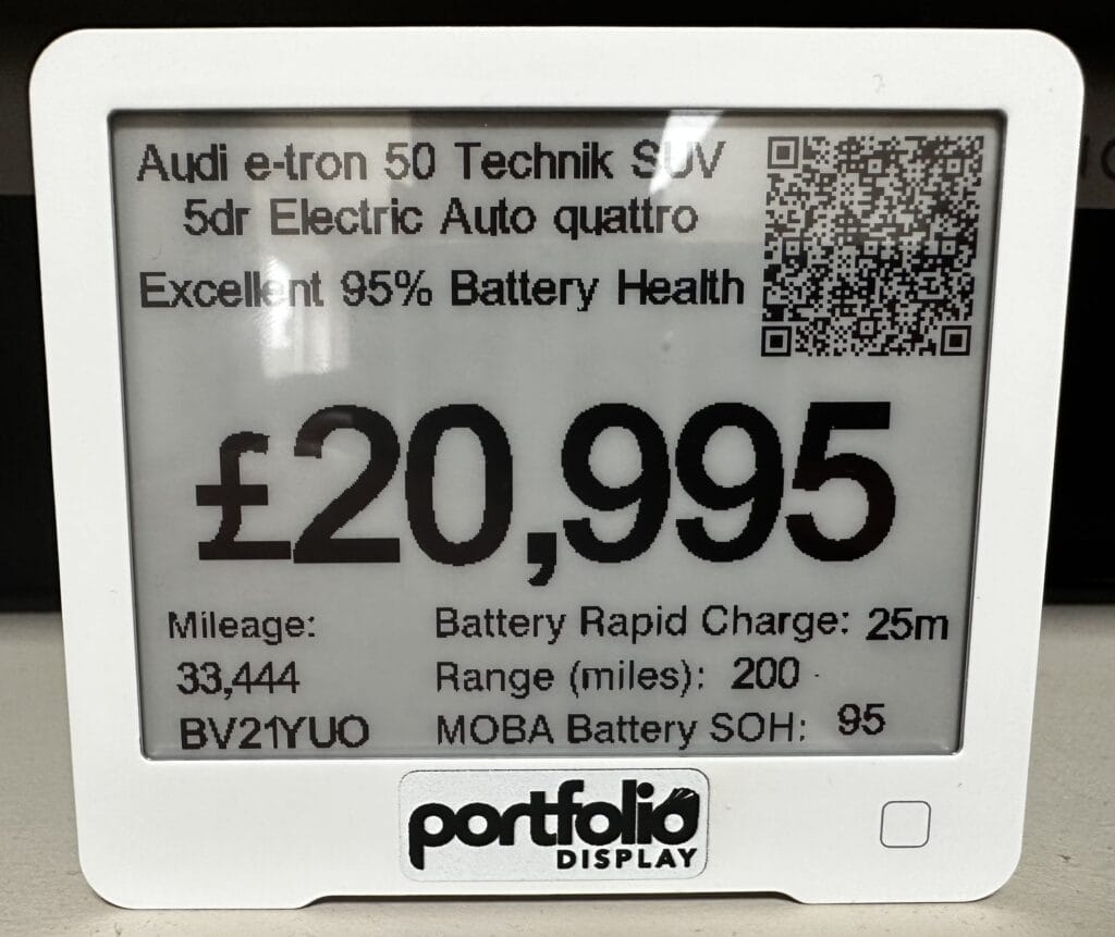 digital car window displays