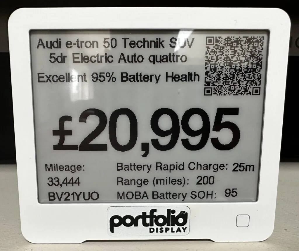 digital car window displays