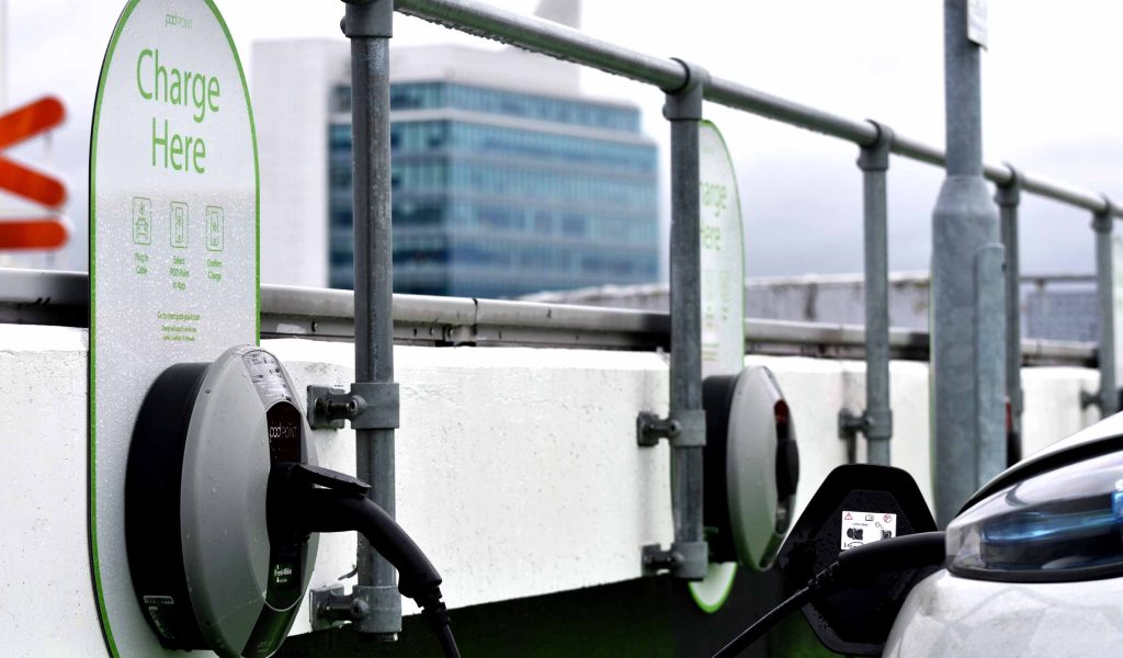 Charge Station in Car Park